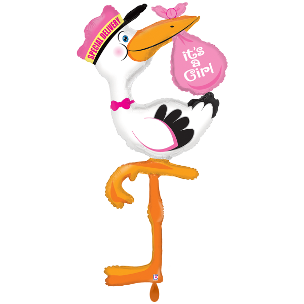 1 Balloon XXL - Special Delivery Girl