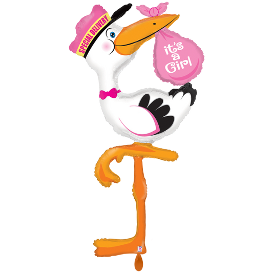 1 Balloon XXL - Special Delivery Girl